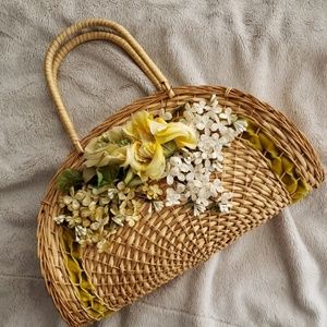 Vintage Wicker Handbag